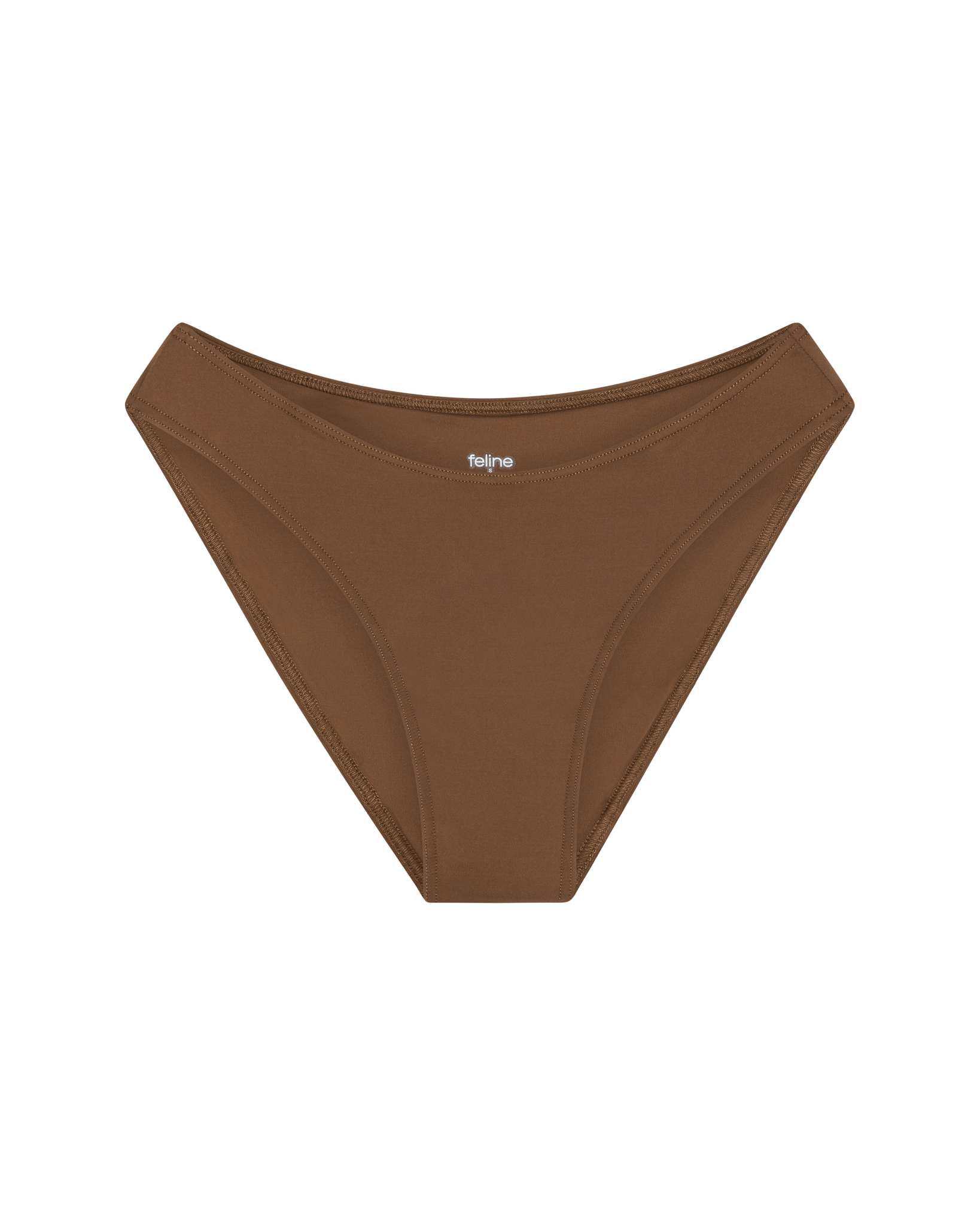 brown full coverage bikini bottom