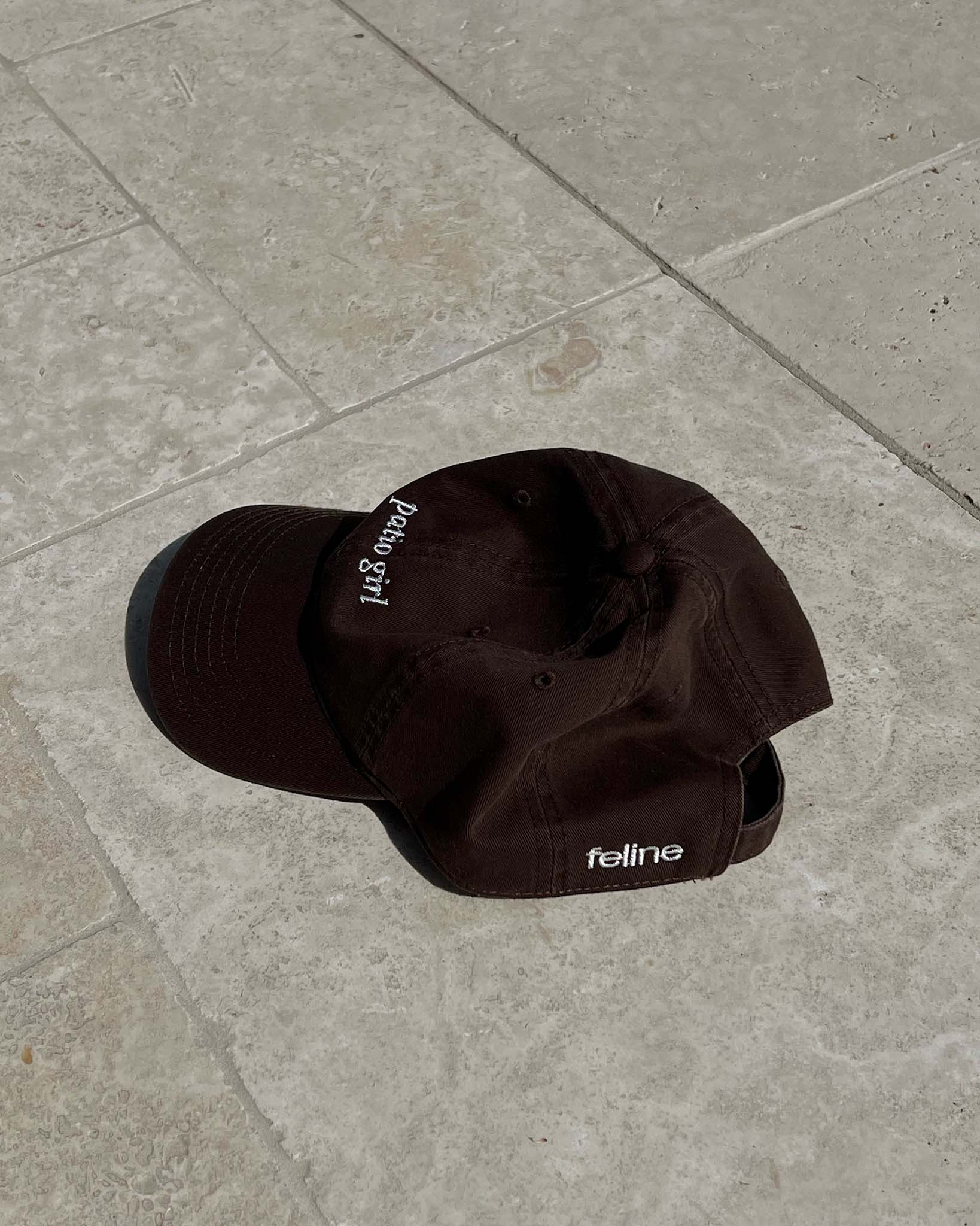 patio girl hat - brown